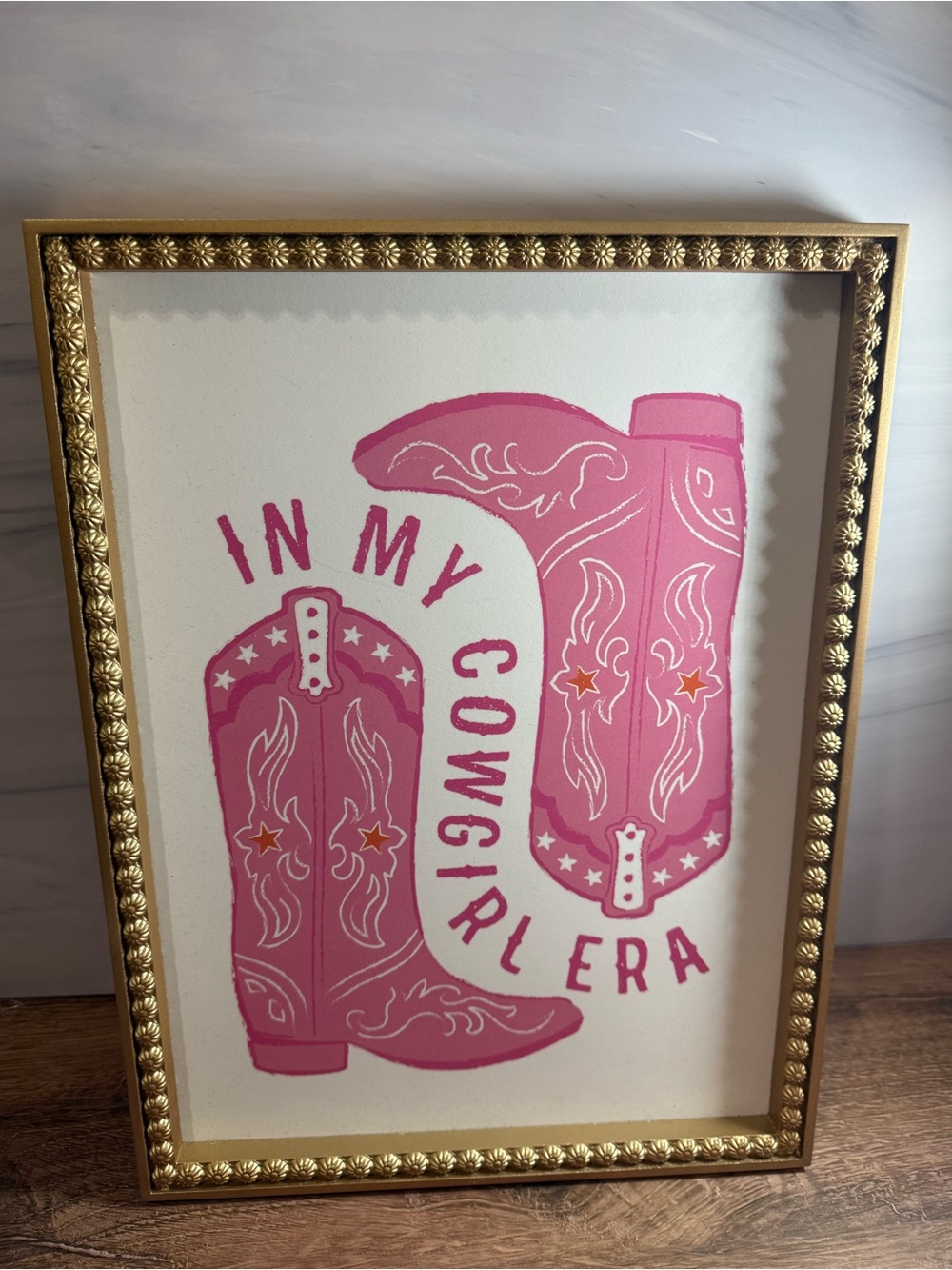 Ashland In My Cowgirl Era Framed Wall Art Michaels Pink Western Decor